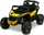 Makine elektrike për kalamaj Toyz Maverick Strong Pilot 4x4, 800W, e verdhë