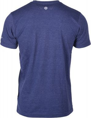 Bluzë sportive Hi-tec Plain, pambuk 100%, për burra, blu e errët