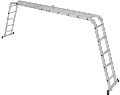 Shkallë Haushalt Ladder Court 405B, 4 x 5, metalike