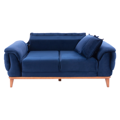 Divan-krevat Bennington HM3250.18, 2 vende, 180 cm, blu e errët