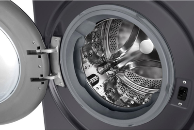 Lavatriçe LG F2WR508SBM, 8 kg, 1200 xhiro, e bardhë