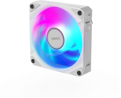 Ventilator kulle GIGABYTE AORUS EZ CHAIN FAN 120 ICE, 120mm, ARGB, i bardhë