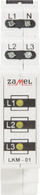 Indikator tensioni Zamel LKM-01-30, 230/400V, 3x LED, i verdhë