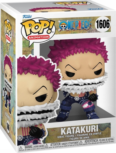 Figurë koleksionuese Funko POP One Piece Katakuri, 10 cm, shumëngjyrëshe