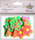 Stickerë shkumë 3D Titanum Flowers Trees Grass, set 12 copë, shumëngjyrësh