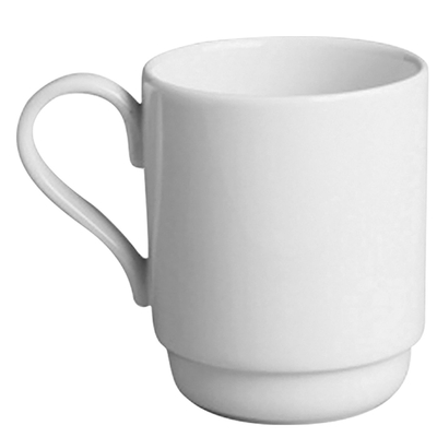 Filxhan porcelani RAK Porcelain Banquet BASM30, 10.2oz, i grumbullueshëm, ngjyrë fildishi