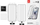Xham mbrojtës CRONG EasyShield, 2 copë, për iPhone 17 17 Pro 16 Pro, 9H, me kornizë të zezë