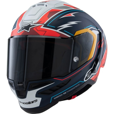 Кацига за мотоцикл Alpinestars Supertech R10 Acosta, L, повеќебојна