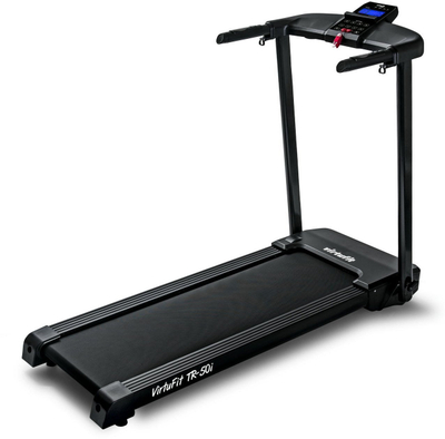 Treadmill elektrik VirtuFit TR-50i, i palosshëm, për ecje dhe vrap, i zi