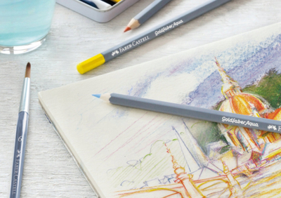Furçë rrethore pikture Faber-Castell, sintetike, madhësia 2, gri