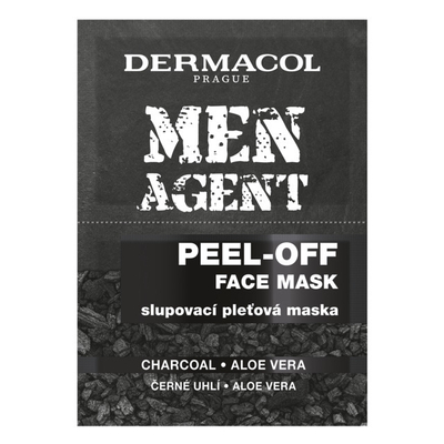 Set maska për fytyrë Dermacol Peel-Off Men Agent, 2 x 7.5 ml
