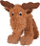 Lodër pelushi për qen Trixie Plush Moose, 15cm, kafe
