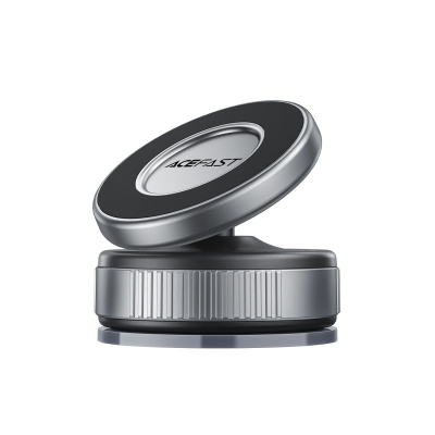 Mbajtëse magnetike makine ACEFAST Manual Vacuum, për iPhone MagSafe, rrotullim 360°, gri