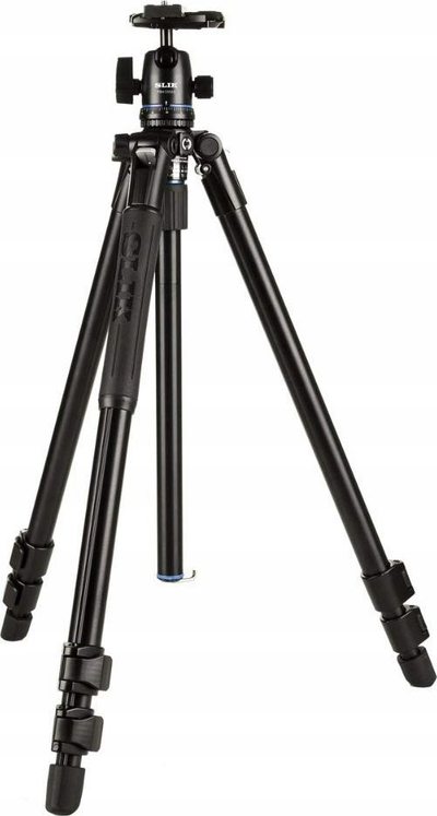 Stativ fotografik Slik Pro AL-523BH5 PBH-535AS, 167cm, mban deri 5kg, i zi