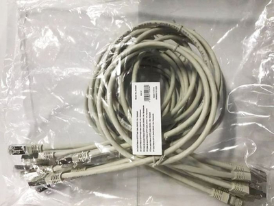 Kabllo rrjeti Equip Patch Cable Cat6A, 1m, S/FTP, gri