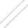 Byzylyk argjendi Arika, gur natyral moonstone, 18-21 cm, argjend