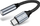 Adapter audio Beline USB C në Jack 3.5mm, DAC, gri