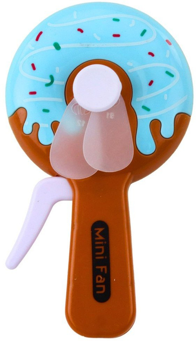 Ventilator dore për kalamaj Mini Donut Pinwheel, me dorë, 4 lloje, shumëngjyrësh