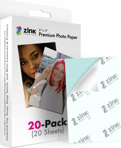 Letër printimi Zink Instant Insert SB6593, 7.6x5 cm, 20 fletë, shumëngjyrëshe
