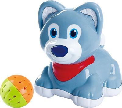 Loje qenush interaktiv Playgo Play with Me Puppy, me top, blu