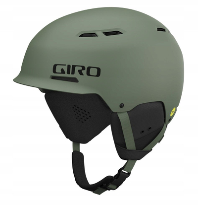 Hëlmë ski Giro Trig MIPS, S 52-55.5cm, ajrosje me rregullim, jeshile matte