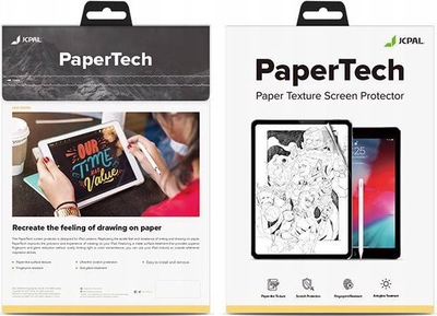 Mbrojtës ekrani JCPal PaperTech Flex për iPad 10.9\" 10th Gen dhe iPad 11\" 11th Gen, teksturë letre, mat
