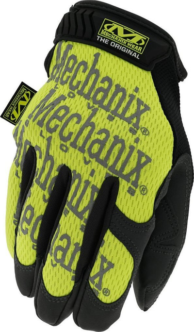 Dorëza pune Mechanix Wear Hi Viz Original, për ekran me prekje, të verdha fluoreshente