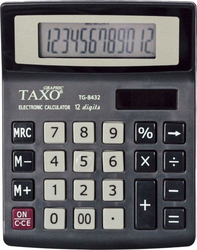 Kalkulator Titanum Taxo TG-8432, 12 shifra, i zi