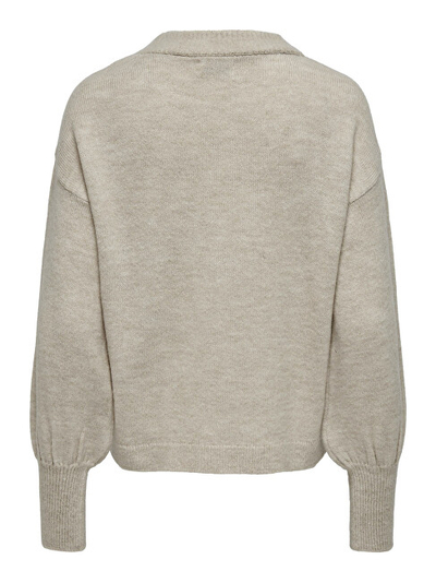 Triko ONLY ONLJADA 15312944 Whitecap Gray
