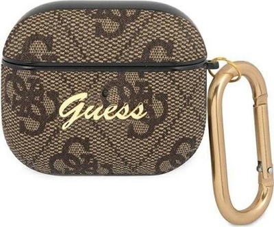 Mbrojtëse Guess Script Metal Collection për AirPods 3, e kaftë