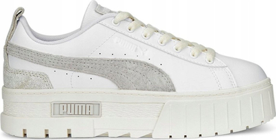 Atlete goca Puma Mayze Thrifted W, me platformë, të bardha