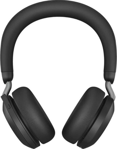 Kufje me mikrofon Jabra Evolve2 75 Link380c, të zeza