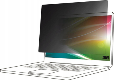 Filter privatësie 3M Bright Screen për ekran, për MacBook Air 13 2018–2020, 16:10, transparent