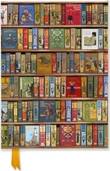 Ditari Bodleian Libraries High Jinks Bookshelves, formato quarto, kapak me stampim, shumëngjyrësh