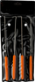 Set shpuesesh dhe grepash Bahco 2633L/S4, 4 copë, 120 mm, portokalli