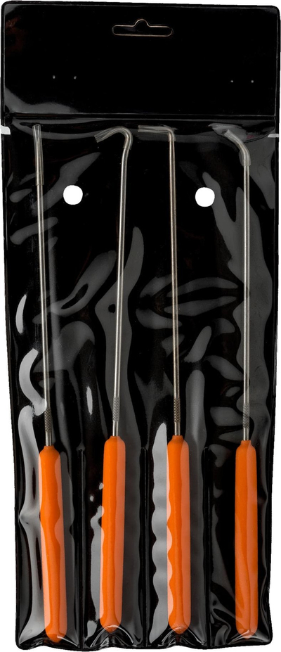 Set shpuesesh dhe grepash Bahco 2633L/S4, 4 copë, 120 mm, portokalli