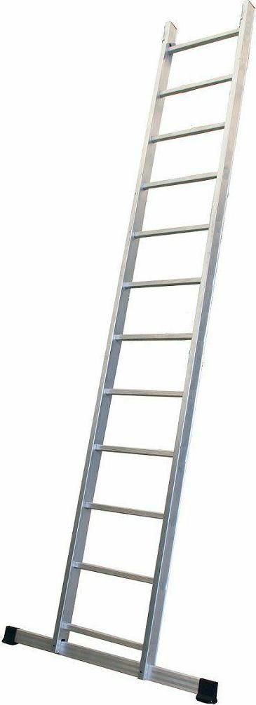 Shkallë mbështetëse alumini AWTOOLS, 14 shkallë, 150kg, argjendtë