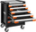 Karrocë veglash NEO Tool Cabinet 7 sirtarë Pro, 174 pjesë, me rrota, e zezë