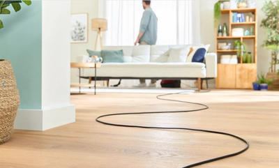 Fshesë me korrent Bosch Series 4 BGD38RD1H, 600W, 4L me thes, e kuqe