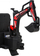 Traktor elektrik për fëmijë Buggy 720 T, 12V, me rimorkio, i kuq