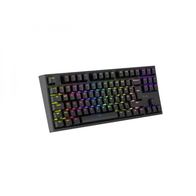 Tastierë gaming Genesis THOR 404 TKL, mekanike Gateron, me kabllo, layout DE, e zezë