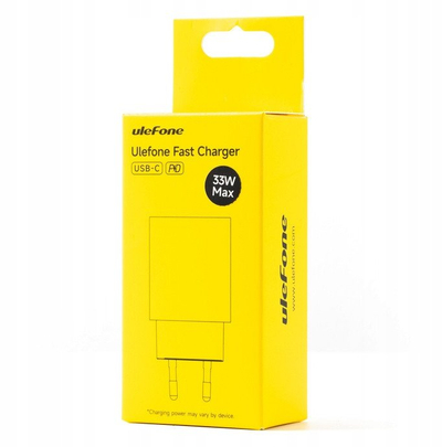 Karikues USB Ulefone 33W, ngarkim i shpejtë, i bardhë