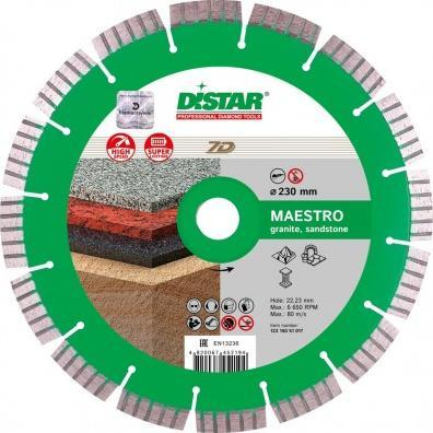 Disk diamant DiSTAR Maestro H12, 125mm, për gur, mermer, granit