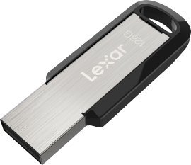 USB Lexar JumpDrive M400, 128GB, USB 3.2, ngjyrë argjendi