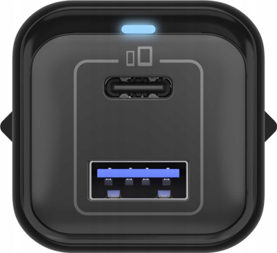 Karikues muri Icy Box IB-PS1020-PD, 20W, me USB Type C edhe USB, i zi