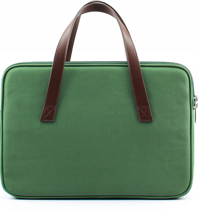 Çantë laptopi JCPal Milan Briefcase Sleeve, 13-14", që s’e merr uji, ngjyrë ulliri