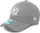 Kapelë New Era League Essential 9FORTY New York Yankees, për fëmijë, gri e hapur e bardhë