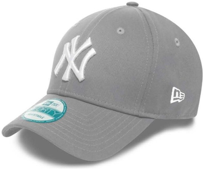 Kapelë New Era League Essential 9FORTY New York Yankees, për fëmijë, gri e hapur e bardhë
