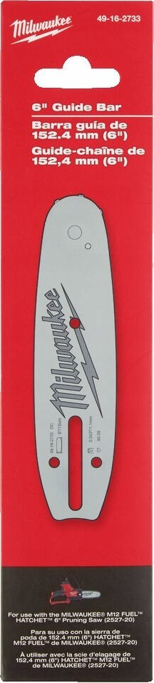 Shinë për sharrë Milwaukee M12 FUEL Hatchet, 6" 15 cm, gri