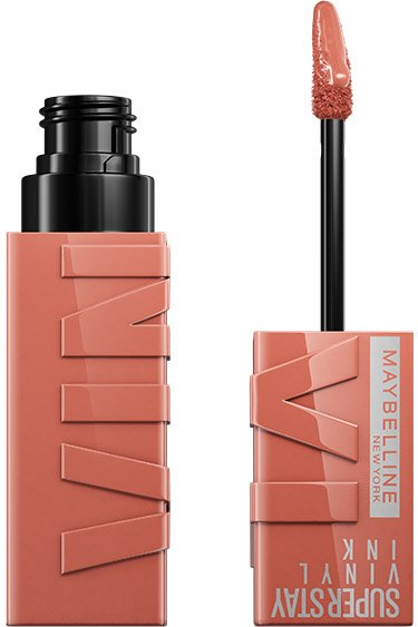 Maybelline SuperStay Vinyl Ink – Buzëkuq me Shkëlqim dhe Qëndrueshmëri 16 Orë